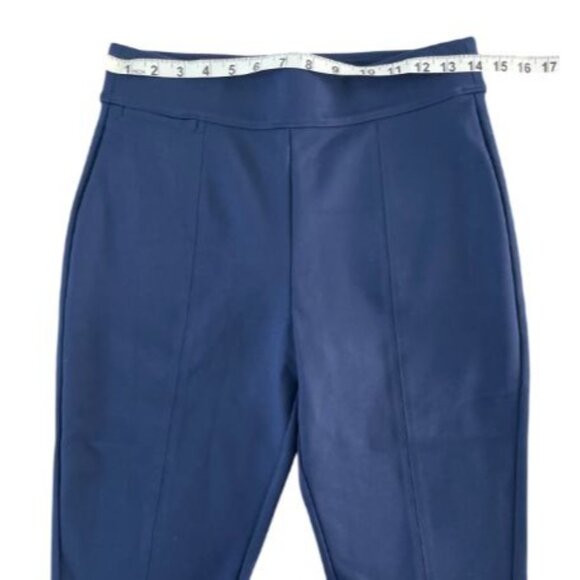 Soft Surroundings Soft Essential Ponte Slim Ankle Pants Navy Blue XS‎ 2FY78 $89 - Picture 4 of 14